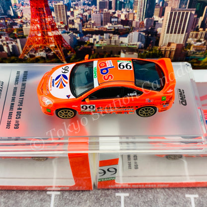 INNO64 1/64 Honda Integra Type-R DC5 #99 AUTOBACS JAPAN ONE MAKE RACE 2002 IN64-DC5-AB