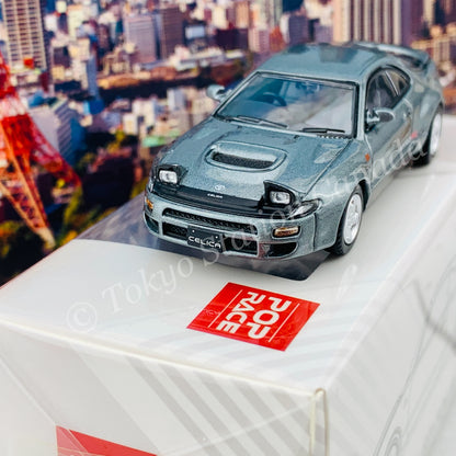 POPRACE 1/64 Toyota Celica GT-FOUR ST185 Grey Metallic PR64-185-GRY