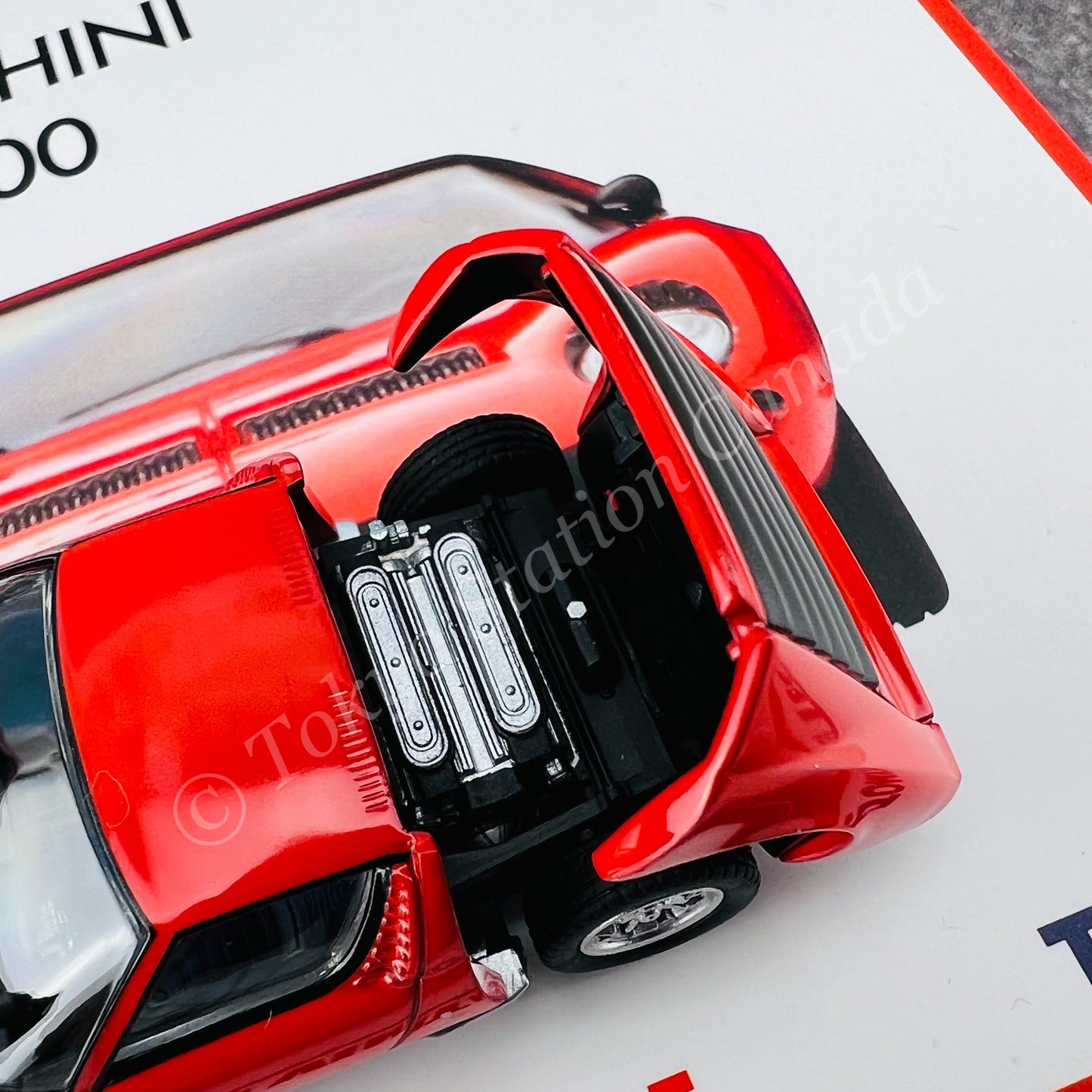 TOMYTEC Tomica Limited Vintage 1/64 LV Lamborghini Miura SV (Red)