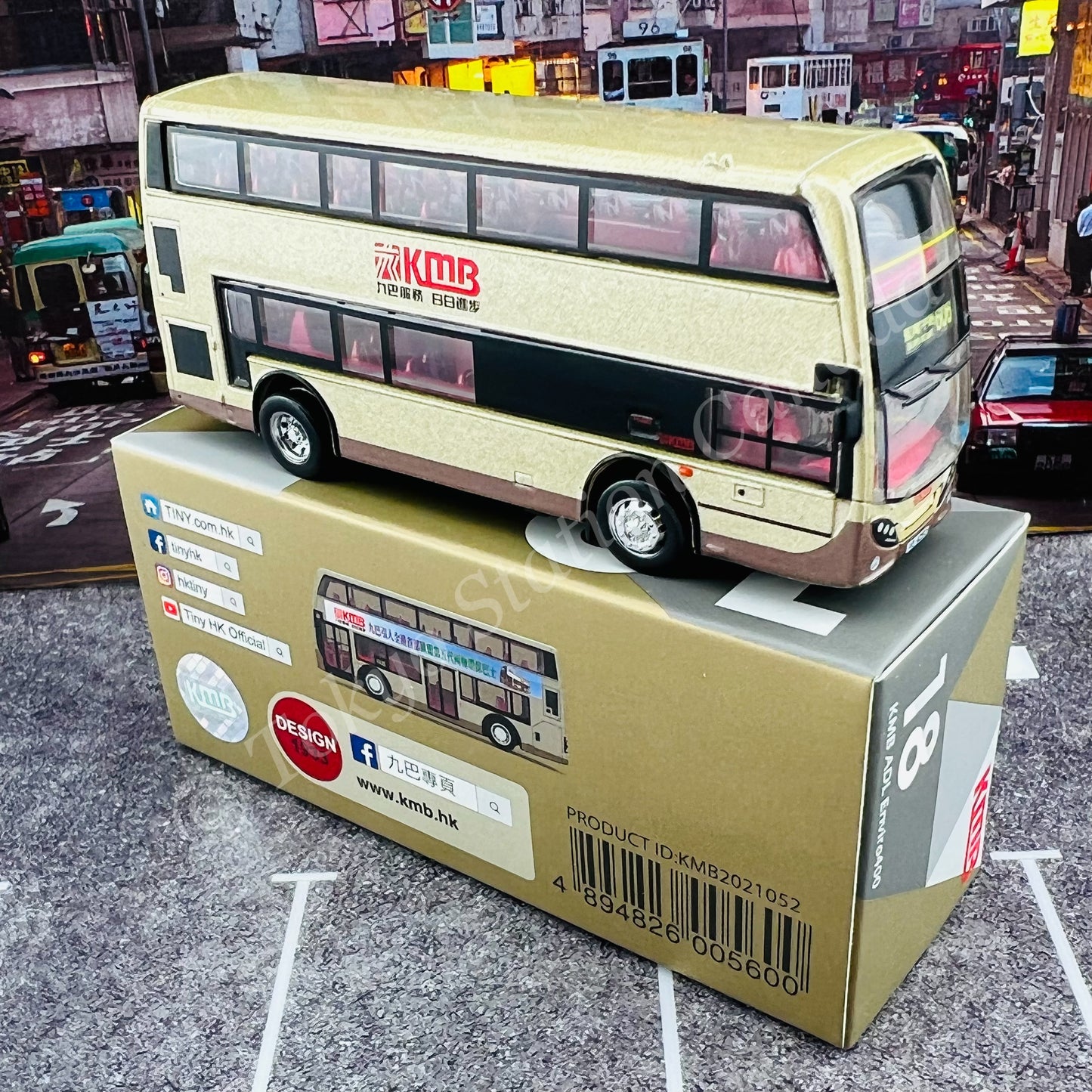 TINY 微影 18 KMB ADL Enviro400 (Island Resort 606 藍灣半島) (Scale 1/110) KMB2021052