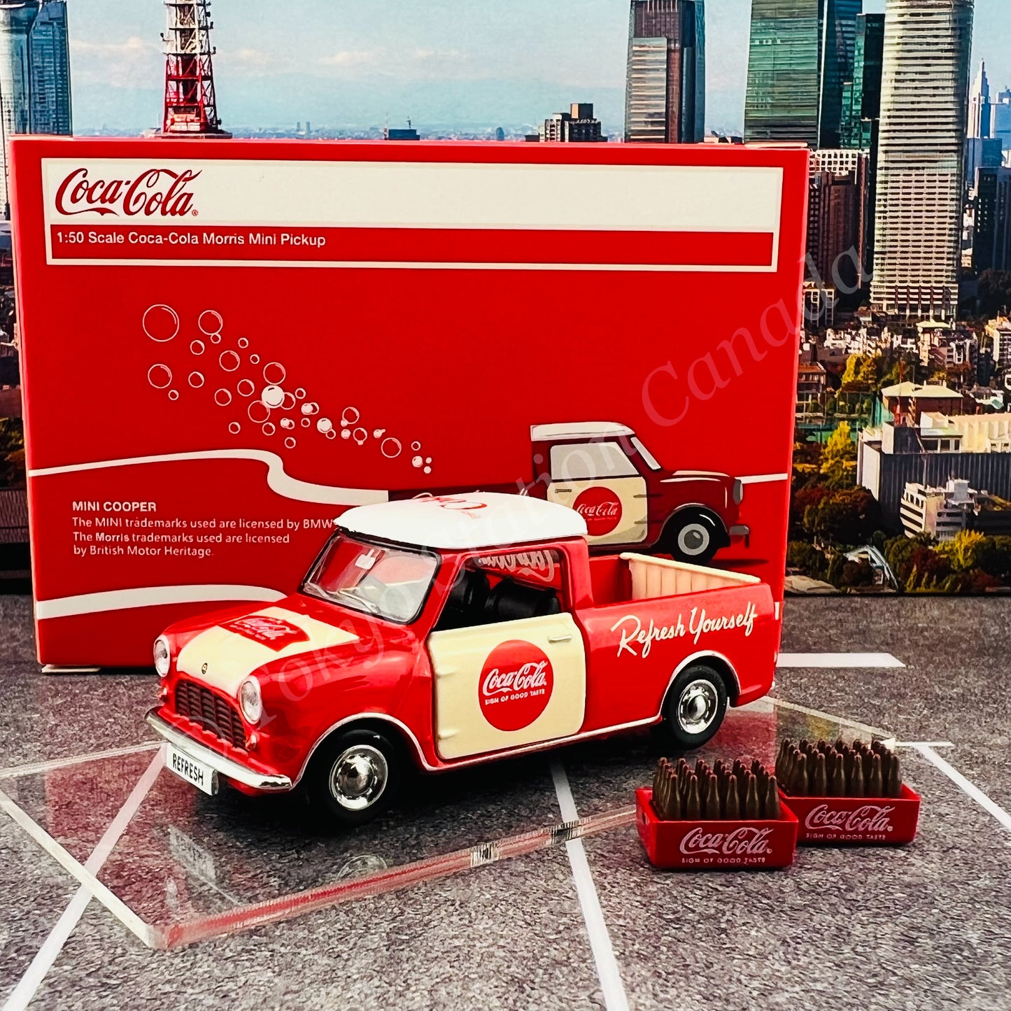 TINY 微影 Morris Mini Pickup Coca-Cola COKE031