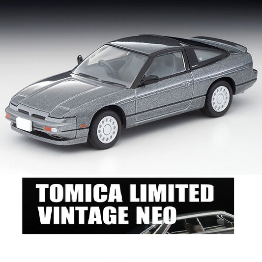 TOMYTEC Tomica Limited Vintage NEO 1/64 Nissan 180SX TYPE-II Special Selection Equipped Vehicle (Gray M) 1989 LV-N252a