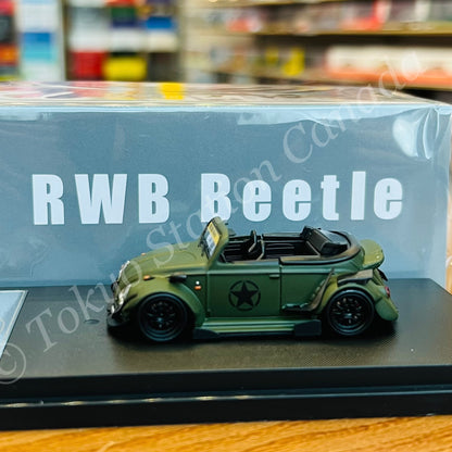 HKM 1/64 RWB Beetle Matt Green