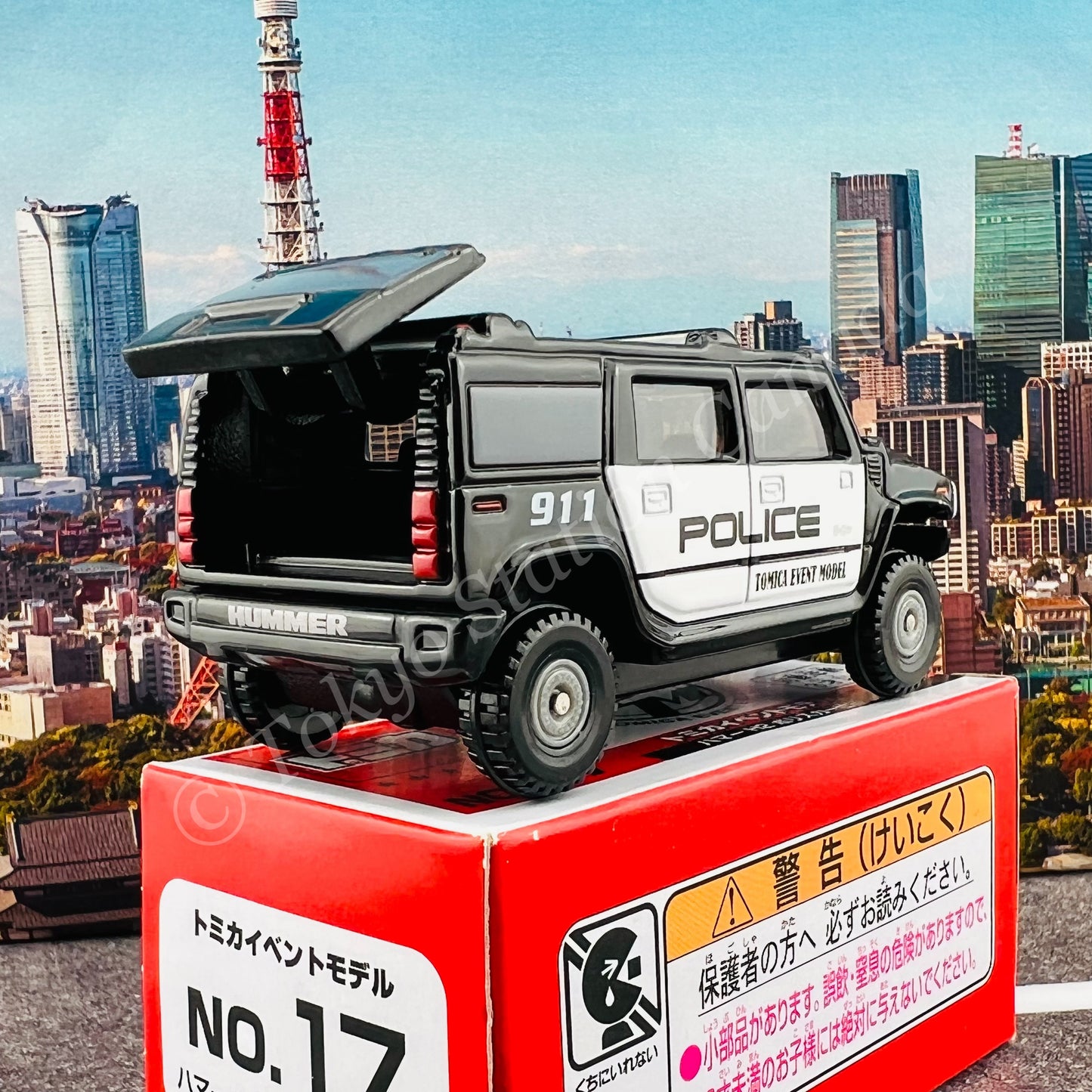 TOMICA EVENT MODEL No. 17 Hummer H2 Police Car (4904810143321)