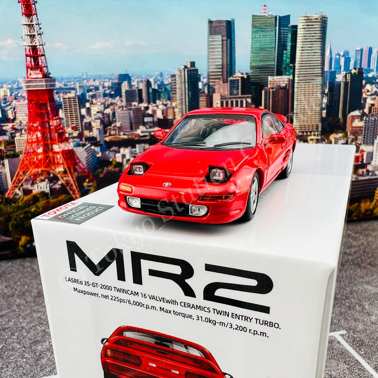 PEAKO64 1/64 Toyota MR2 SW20 1996 RED 62403