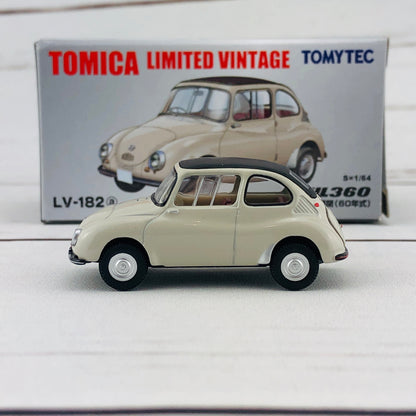 Tomica Limited Vintage 1/64 Subaru 360 Convertible (Closed Top) LV-182a (1960)