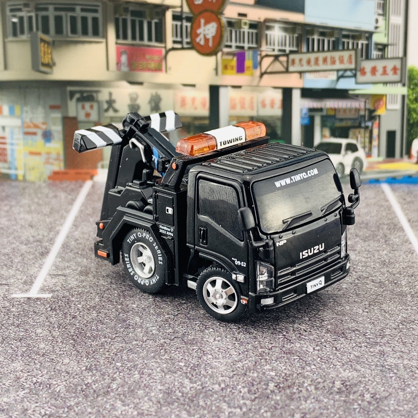 Tiny Q Pro-Series 09 - Tiny Q Isuzu N-Series 2006 Safety Truck (Limited Edition) TinyQ-09-S2