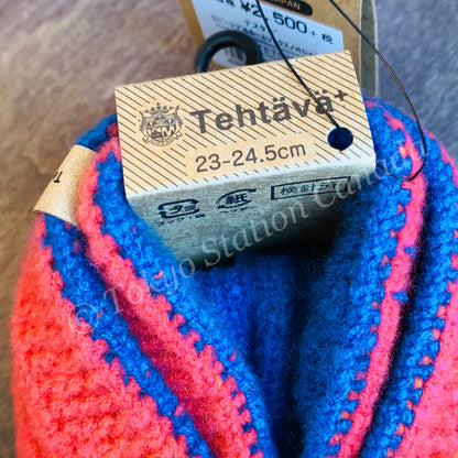 Tehtava Reversible Roomsocks - Red (Made in Japan) 0022TET093