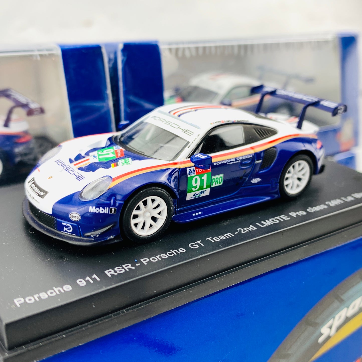 Sparky 1/64 PORSCHE 911 RSR NO.91 PORSCHE GT TEAM 2ND LMGTE PRO CLASS 24H LE MANS 2018 R. LIETZ - G. BRUNI - F. MAKOWIECKI Y121