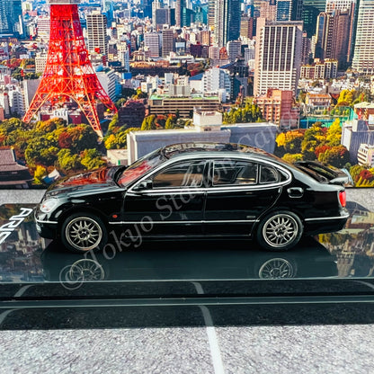 HOBBY JAPAN 1/64 Toyota ARISTO V300 VERTEX EDITION Customized Version Black HJ641030CBK