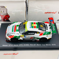 Sparky 1/64 NISSAN GTR NISMO GT3 - KCMG - FIA GT World Cup Macau 2018 Tsugio MATSUDA Y131