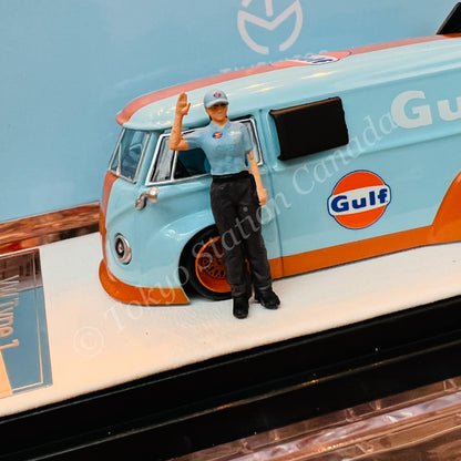 TIME MICRO 1/64 VW T1 GULF with Figurine 6975366840086