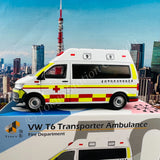 TINY 微影 1/64 TW50 VW T6 Transporter Taiwan Fire Department Ambulance 台灣消防救護車 ATCTW64030