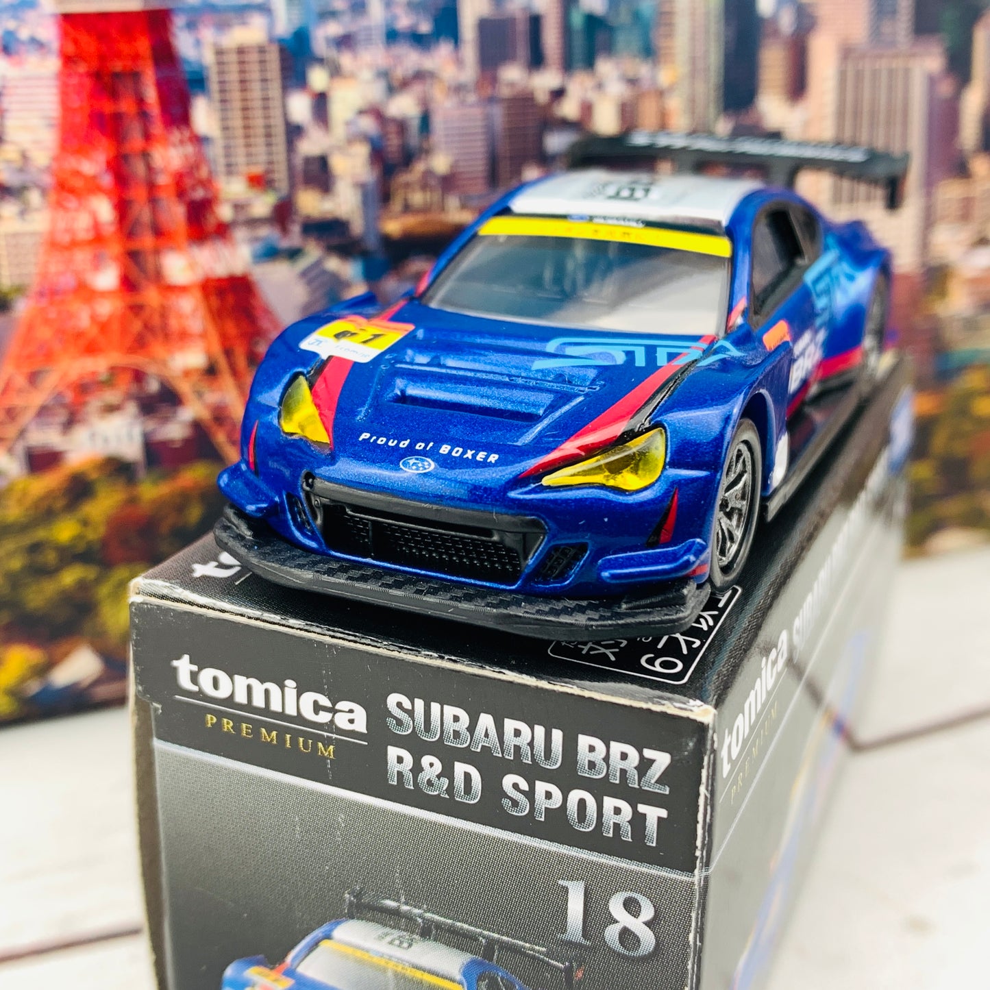 TOMICA PREMIUM 18 SUBARU BRZ R&D SPORT