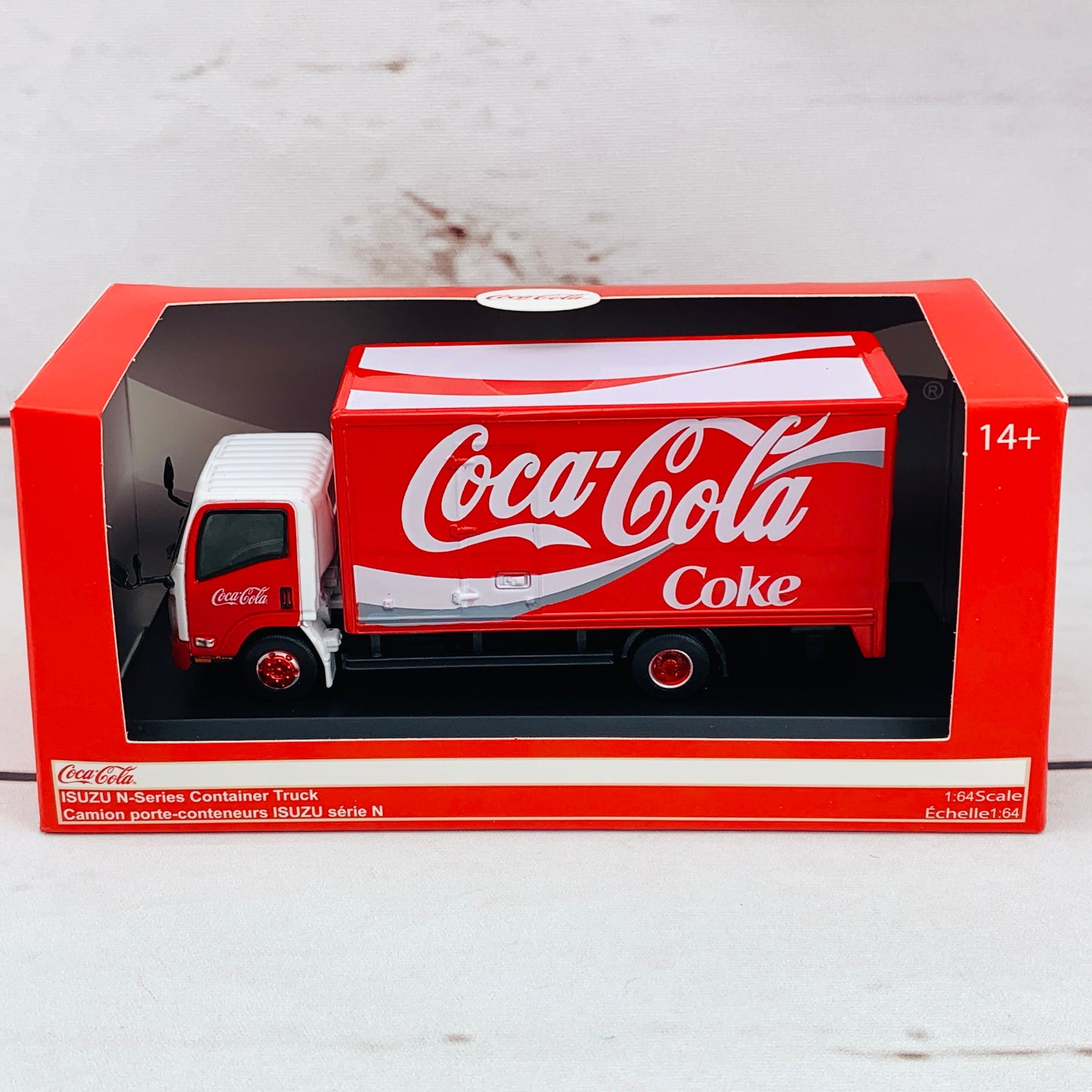MOTORCITY 1/64 Coca-Cola 可口可樂 ISUZU N-SERIES Container Truck