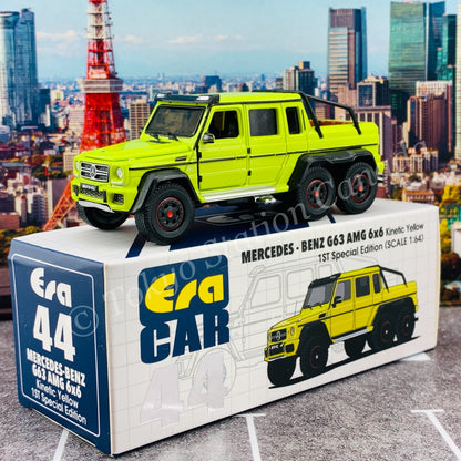 ERA CAR 1/64 Mercedes-Benz G63 AMG 6x6 Kinetic Yellow MB206X6RF44