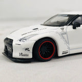 MINI GT LIBERTYWALK LB★WORKS Nissan GTR (R35) Matte White - RHD MGT00009-R
