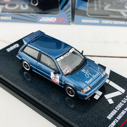 INNO64 JDM Collection HONDA CIVIC Si E-AT Kanjozoku - Temple Racing by Loop Angels IN64-EAT-JDM02