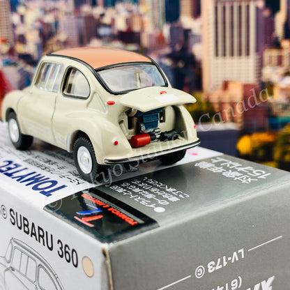 Tomytec Tomica Limited Vintage 1/64 Subaru 360 (beige) 1961 model LV-173c