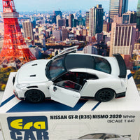 ERA CAR 34 1/64 Nissan GTR R35 NISMO 2020 White NS20GTRRN34