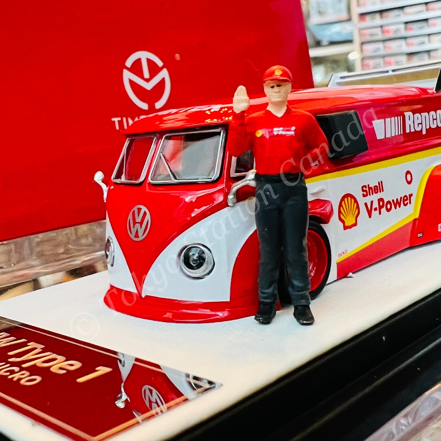 TIME MICRO 1/64 VW T1 SHELL with Figurine 6952009202139