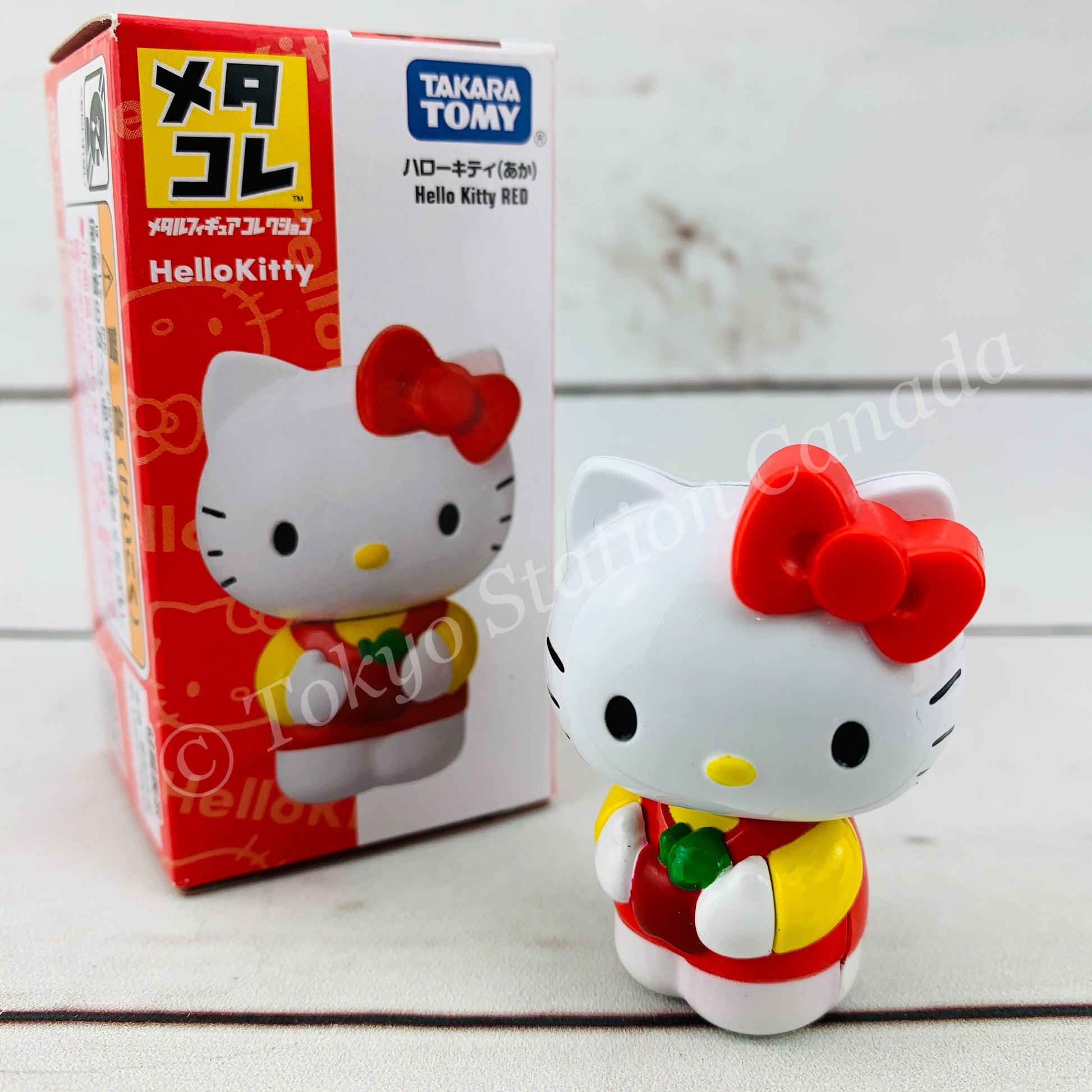 TAKARA TOMY Metal Figure Collection Hello Kitty RED 4904810865261