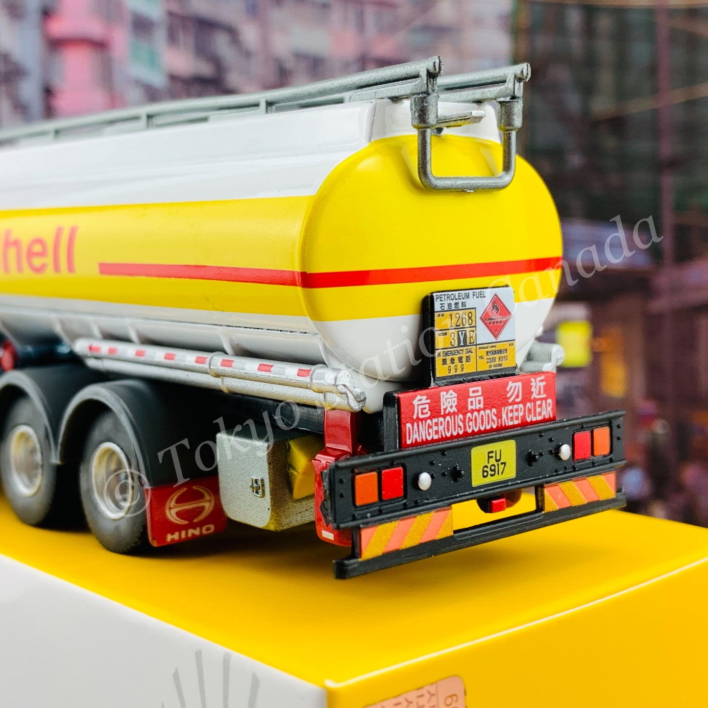 TINY 微影 179 HINO 700 Shell Oil Tanker Truck 日野 700 蜆殼運油車 ATC64617
