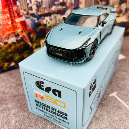 ERA CAR 1/64 SP Nissan GT-R50 By Italdesign - Production Version Pearl Blue NS21GTRSP51