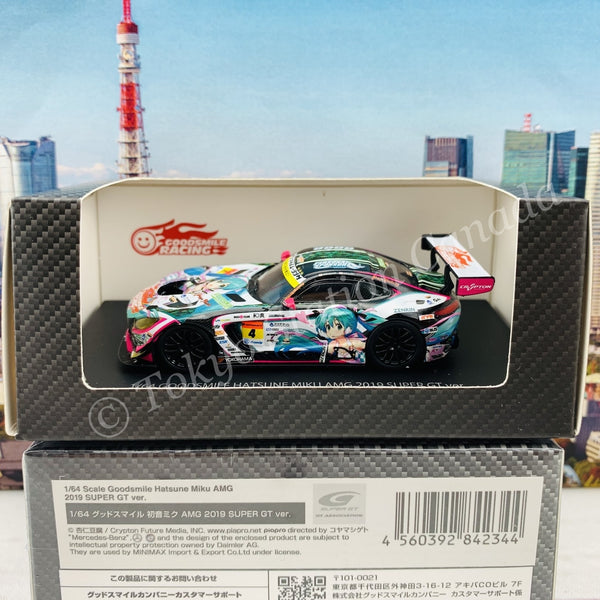 GOODSMILE 1/64 Hatsune Miku AMG 2019 Super GT Ver. 4560392842344