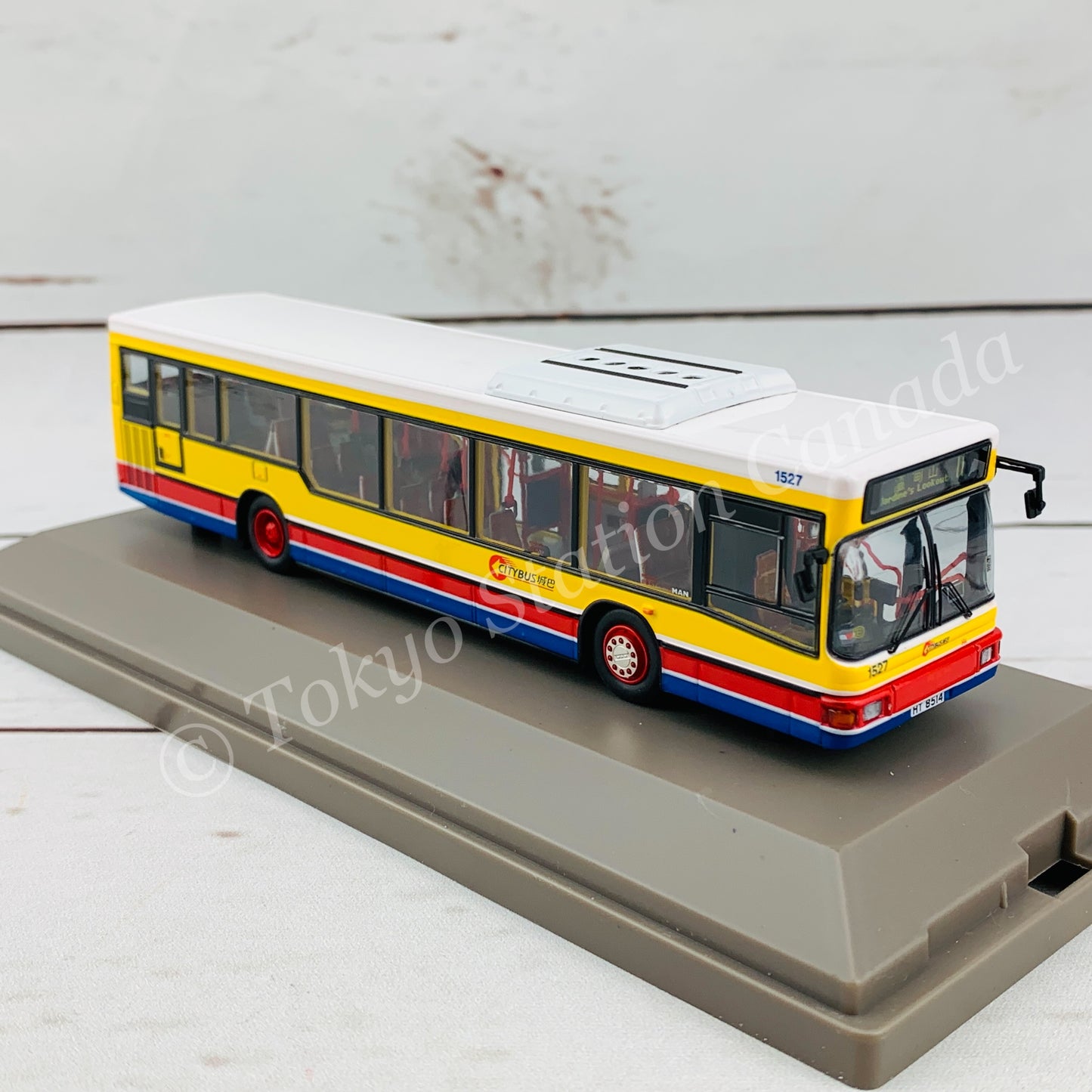 Model 1 1/76 CITYBUS 城巴 MAN NL262 - 1527 @ 11 Jardine's Lookout 渣甸山 #63263