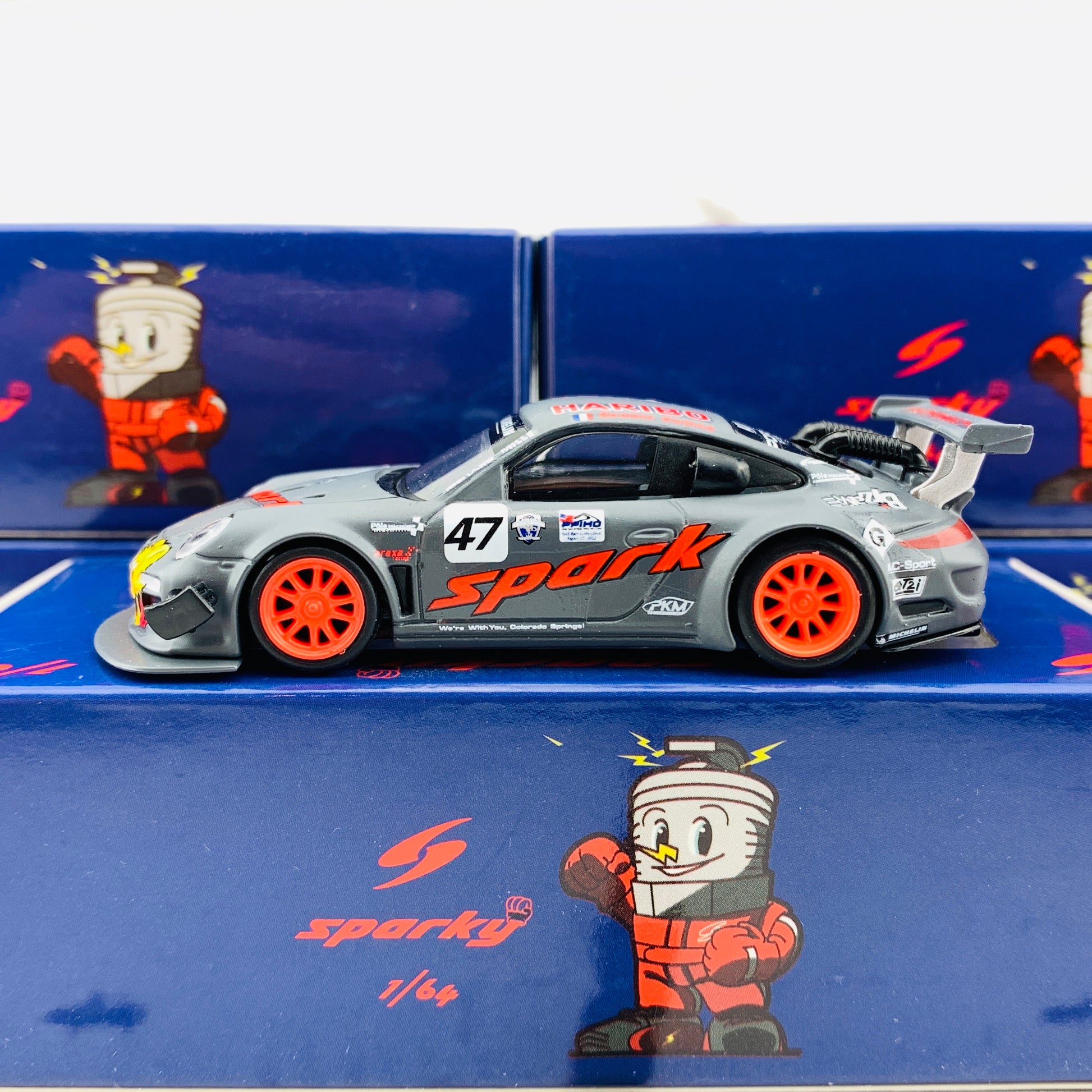 Sparky 1/64 PORSCHE 997 GT3R - PIKES PEAK 2012 #47 Y025