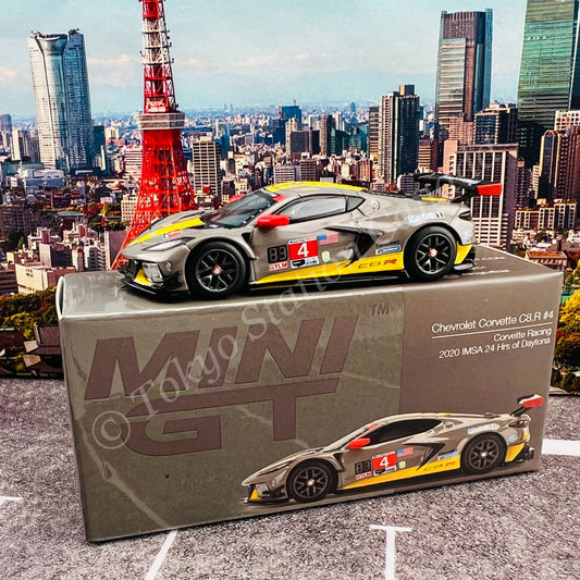 MINI GT 1/64 Chevrolet Corvette C8.R #4  2020 IMSA 24 Hrs of Daytona LHD MGT00254-L