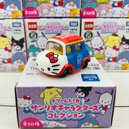 Dream TOMICA SANRIO Characters Collection Complete Set of 10 pcs