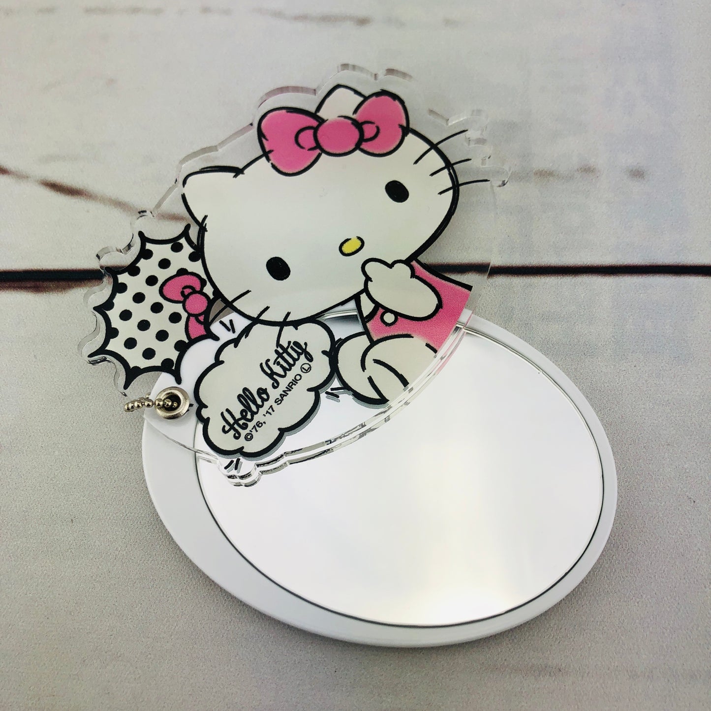 Hello Kitty Folding Mirror CKT-02 Made in Japan