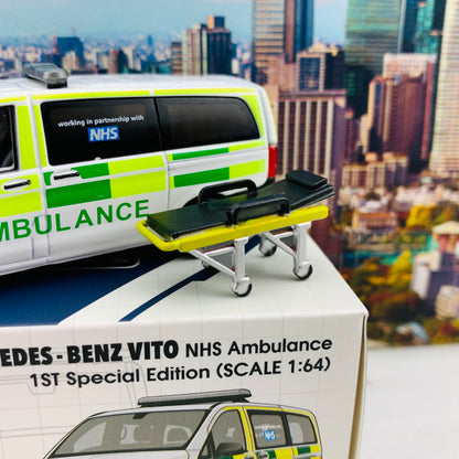 ERA CAR 37 1/64 Mercedes-Benz Vito - NHS Ambulance . 1ST Special Edition MB20VITRF37