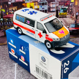 TINY 微影 26 VW T6 Transporter Ambulance Taiwan Fire Department ATC64560
