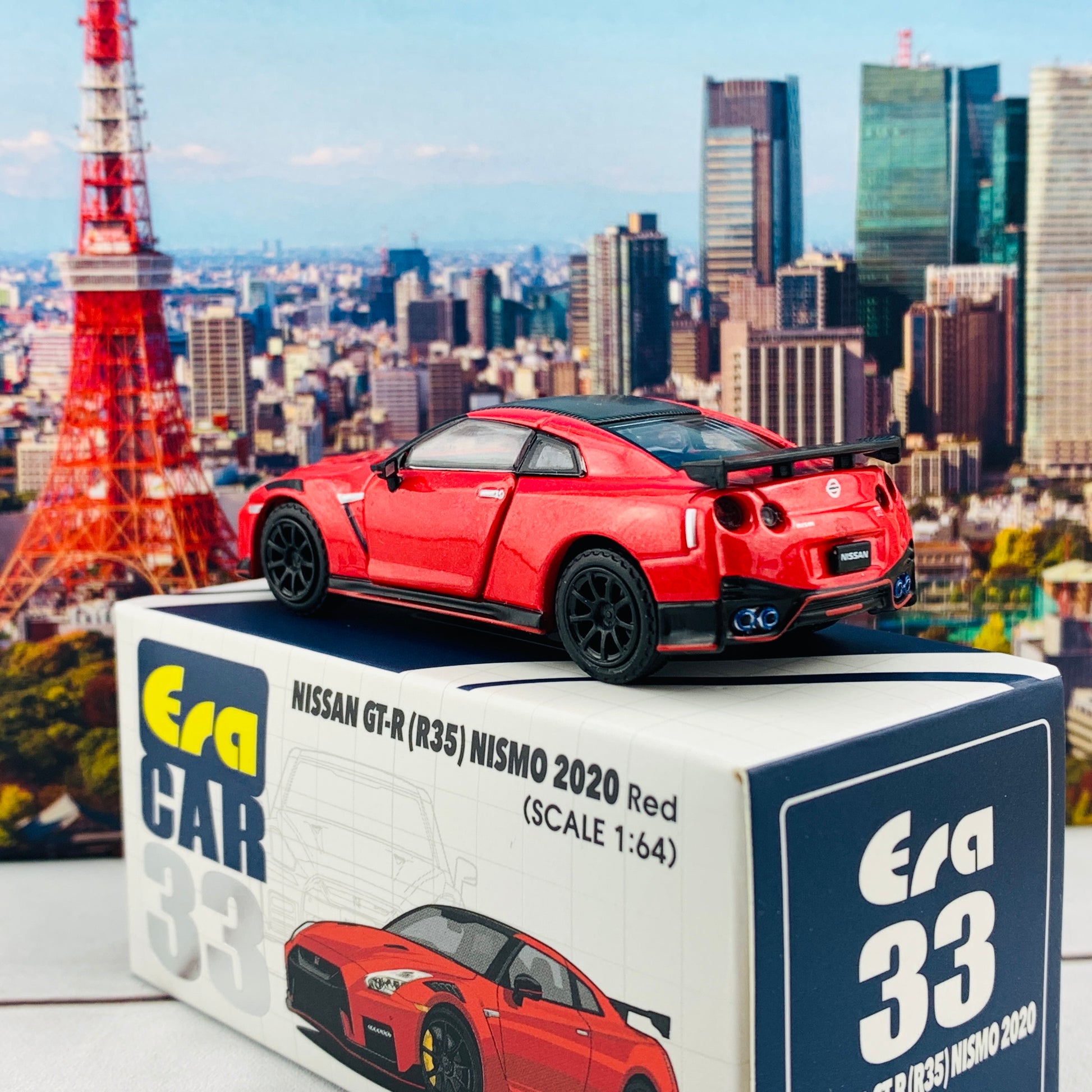 ERA CAR 33 1/64 Nissan GTR R35 NISMO 2020 Red NS20GTRRN33