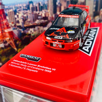 Tarmac Works HOBBY64 1/64 Mitsubishi Lancer Evo 6 Winner Rally of Canberra 1999 Y.Kataoka - S.Hayashi T64-021-ADV