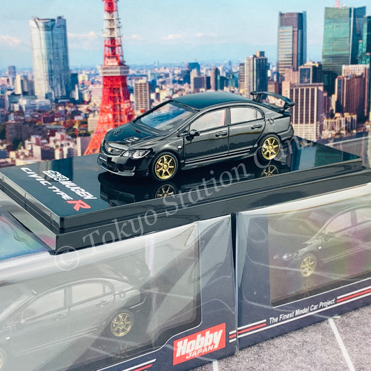 HOBBY JAPAN 1/64 Mugen Civic TYPE R (FD2) Crystal Black HJ641003MBK