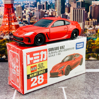 TOMICA 28 SUBARU BRZ First Edition 初回特別仕様 4904810175384