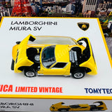 TOMYTEC Tomica Limited Vintage 1/64 LV Lamborghini Miura SV (Yellow)