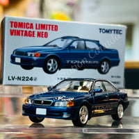 TOMYTEC Tomica Limited Vintage Neo 1/64 Toyota Chaser 2.5 Tourer S (dark blue) 98 year model LV-N224d