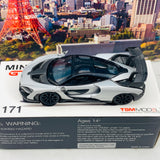 MINI GT 1/64 McLaren Senna Silver RHD MGT00171-R