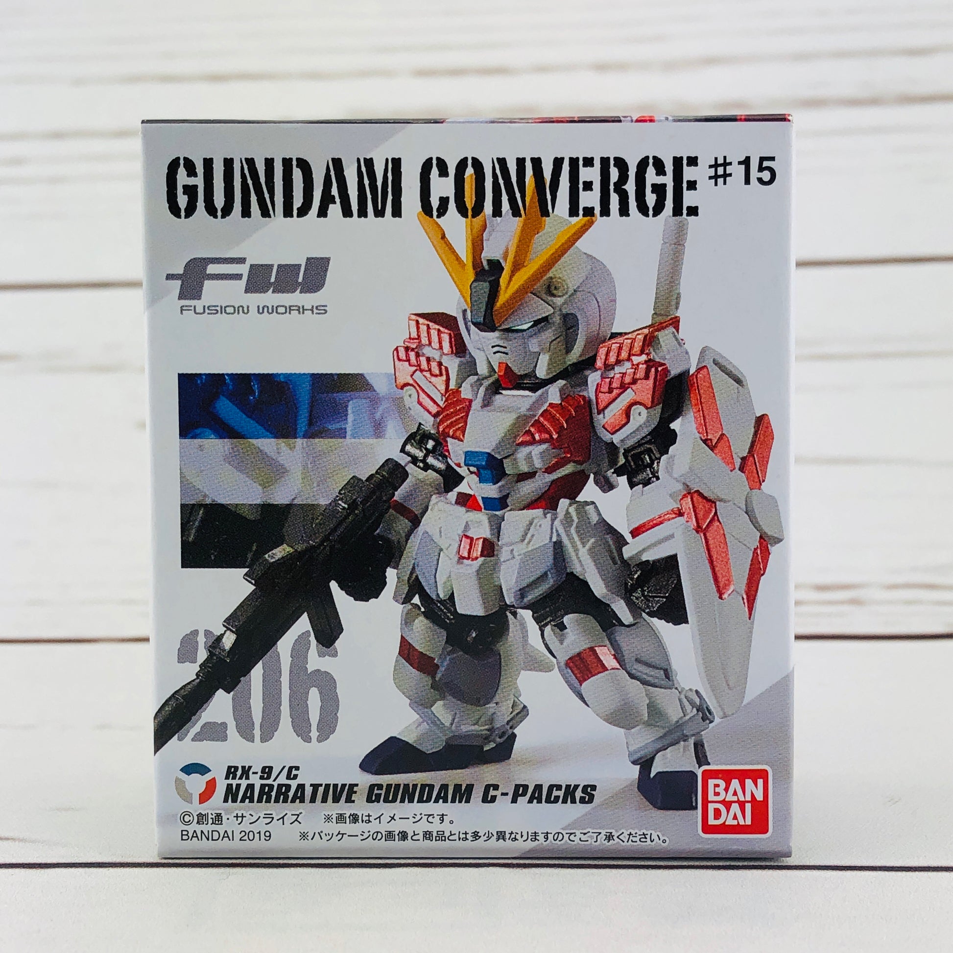 FUSION WORKS Gundam Converge #15 - 206 Narrative Gundam C-Packs RX-9/C