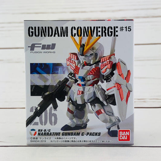 FUSION WORKS Gundam Converge #15 - 206 Narrative Gundam C-Packs RX-9/C