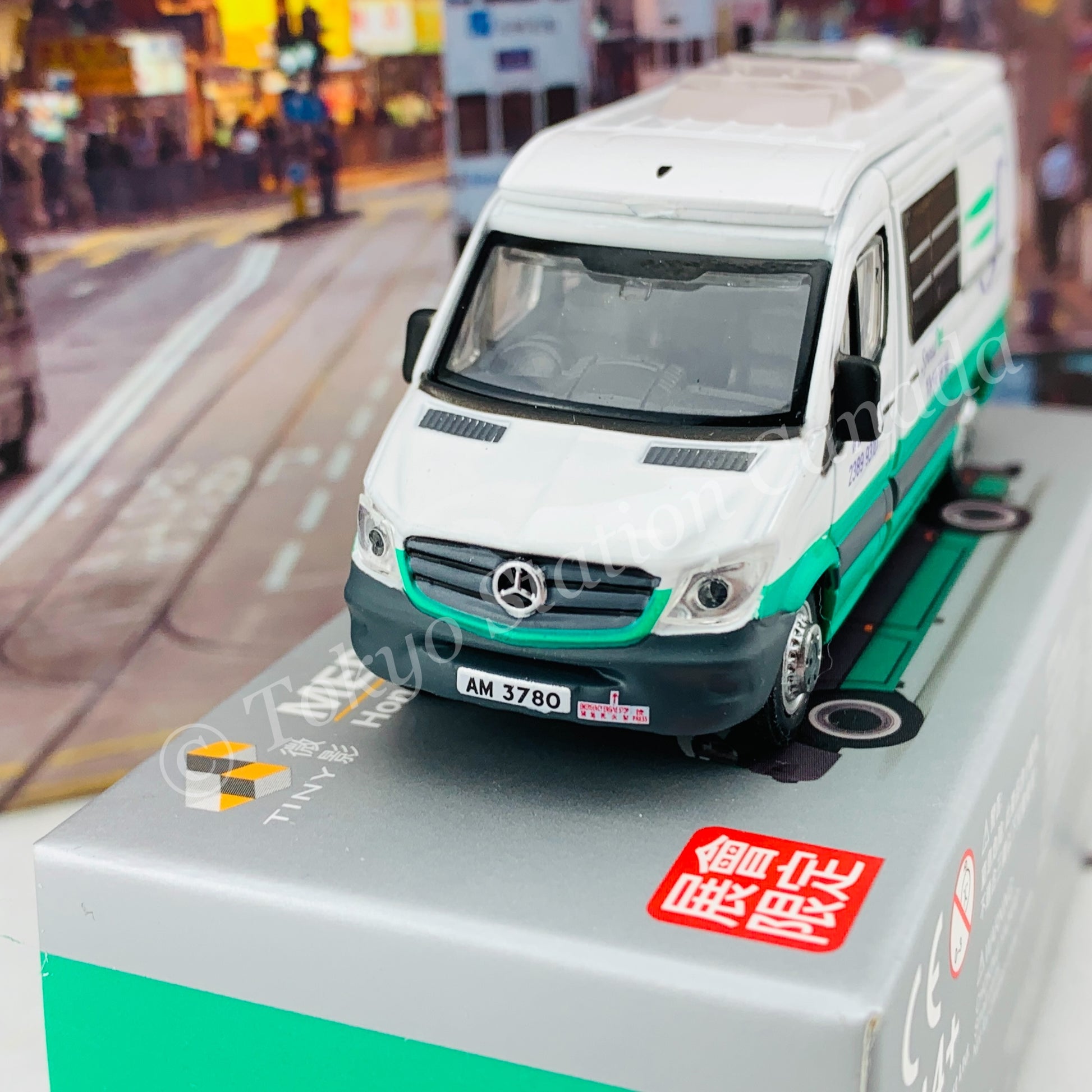 TINY 微影 Mercedes-Benz Sprinter (AM3780) Hong Kong Post Limited Edition 特快速遞 [展會限定] ATC65114