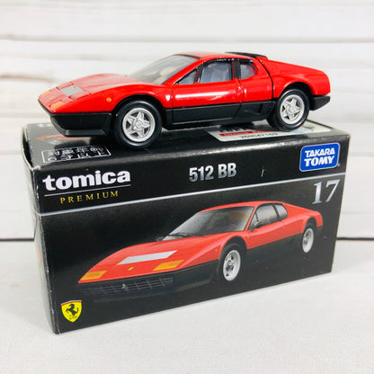 Tomica Premium No.17 Ferrari 512 BB RED