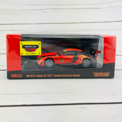 Tarmac Works 1/64 BMW M6 GTS Super GT Series GT300 2017 Takagi / Walkinshaw Taiwan Exclusive Model