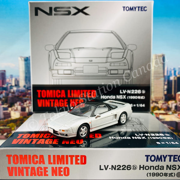 Tomytec Limited Vintage Neo 1/64 Honda NSX SILVER LV-N226b