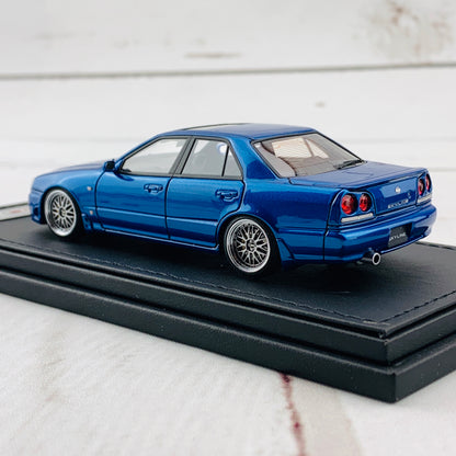Ignition Model 1/43 Nissan Skyline 25GT Turbo ER34 Blue Metallic IG1612